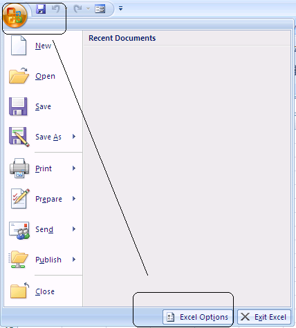 Different Mouse Pointers Microsoft Excel