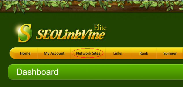 SEOLinkvine Elite Network Sites