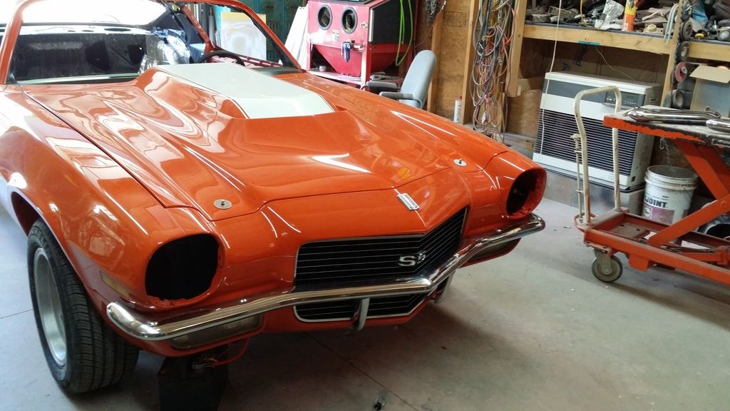 Hugger orange paint question