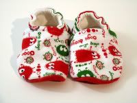 Soft Soled Shoes<br>Christmas OOga<br>12-18 months