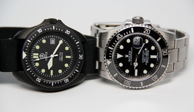 WATCH REVIEW - Cooper Watches Submaster PVD SAS SBS Military - Watch Freeks