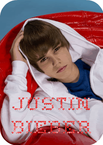 justin bieber gif animation. I love Justin Bieber!