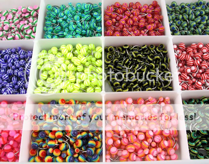 Wholesale Mix 60X Navel Belly Button Rings Body Jewelry  