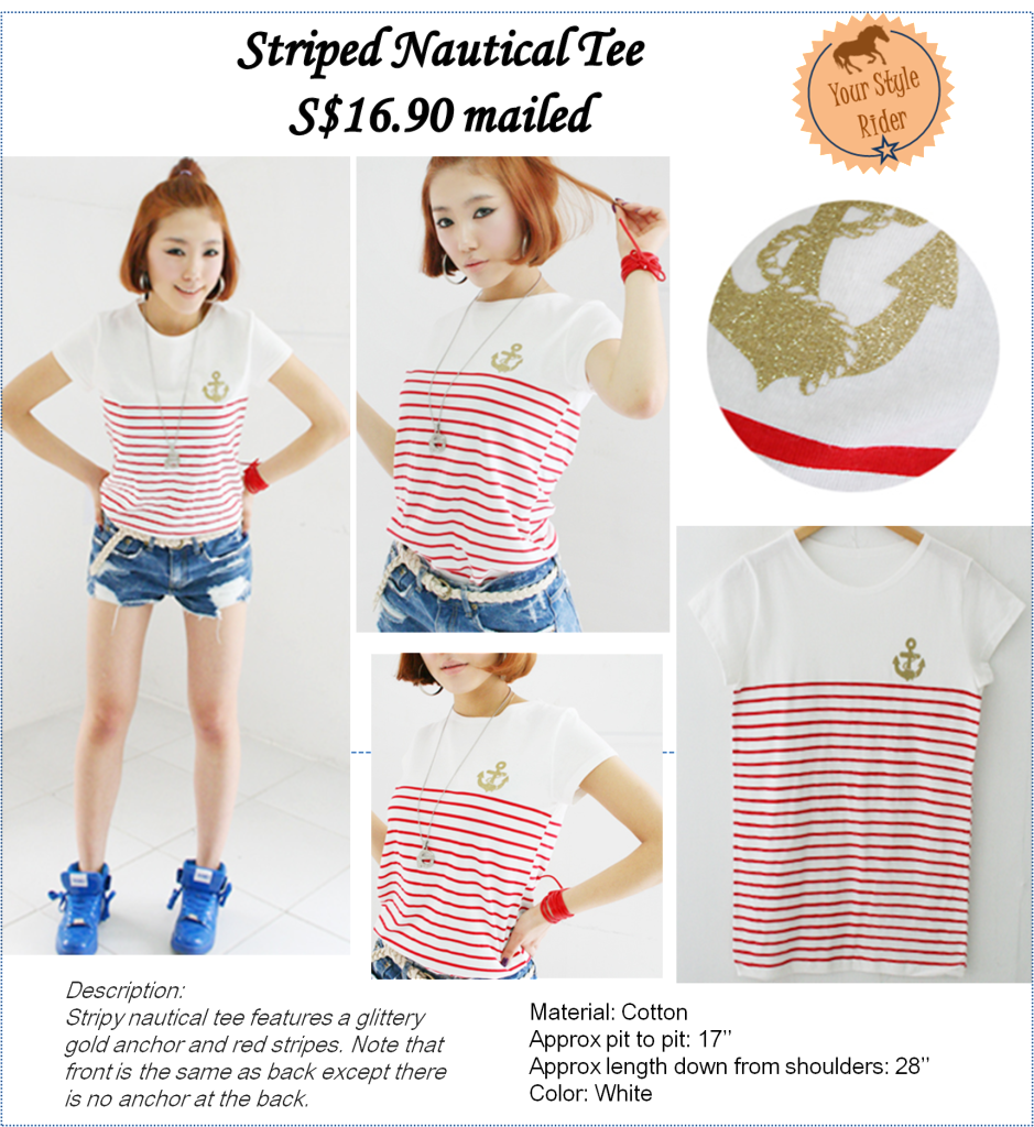 Stripey Nautical Tee